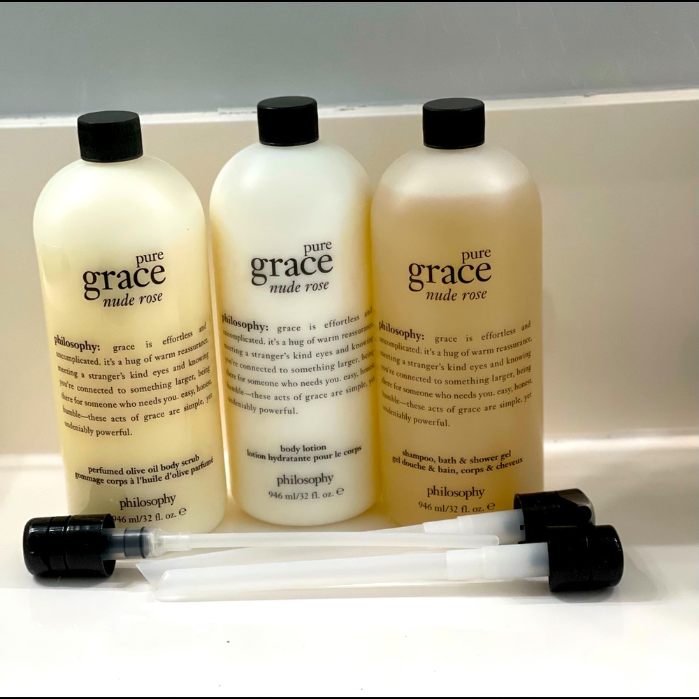 New Philosophy 3 piece Amazing Grace Nude Rose